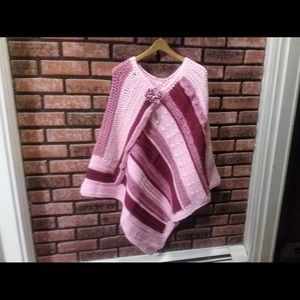 One of a kind ladies or teenagers poncho